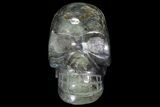 Polished Labradorite Skull #86306-2